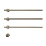      Galatea Design Balance 4 Grzejnik elektryczny 52x58 brushed nickel PVD GDA363BN W MAGAZYNIE!!