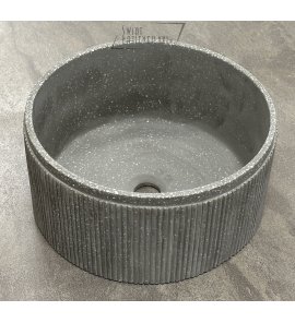  Galatea Design Berelur Umywalka stawiana na blat ∅40 cm beton GDMT014 WYPRZEDAŻ EKSPOZYCJI