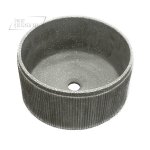  Galatea Design Berelur Umywalka stawiana na blat ∅40 cm beton GDMT014 WYPRZEDAŻ EKSPOZYCJI