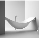        Galatea Design Charlotte Wanna wisząca Hamak 220x75 biały mat GDFU1065CQWH