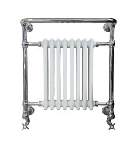     Galatea Design Clifton Grzejnik wodny ścienny 73x67,5 cm z zaworami chrom GDAHC101CHR+GDAHC75CHR W MAGAZYNIE!!