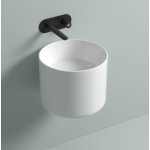 Galatea Design Core Umywalka ścienna ∅45 biały połysk GDW111TGW