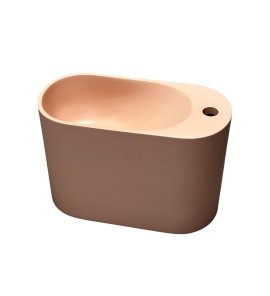   Galatea Design Dinding Umywalka ścienna/nablatowa 45x21 różowa/pink GDMYN311MP W MAGAZYNIE!!