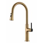       Galatea Design Ginger Bateria kuchenna brushed gold GDF14BRG W MAGAZYNIE!!