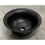  Galatea Design Jatuhkan Umywalka stawiana na blat ∅40 cm black matt/czarny mat GDM1260MB W MAGAZYNIE!!