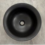  Galatea Design Jatuhkan Umywalka stawiana na blat ∅40 cm black matt/czarny mat GDM1260MB W MAGAZYNIE!!