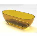 Galatea Design Juliette Wanna wolnostojąca Resinmood 175x75 Apricot Yellow GDFU1038/175X75CQAY