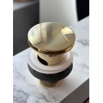  Galatea Design Korek umywalkowy klik-klak brushed gold GDW11BRG W MAGAZYNIE!!