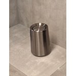   Galatea Design Kosz łazienkowy 10L gunmetal GD10LGM W MAGAZYNIE!!