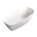 Galatea Design Lucca Wanna 180x82 biały połysk GWLUC180.GPB.WH