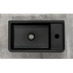  Galatea Design Menarik Umywalka stawiana na blat 44x25 cm black matt/czarny mat GDMR033MB W MAGAZYNIE!!