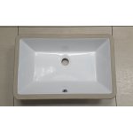   Galatea Design Nettuno Umywalka podblatowa 53x43 biały połysk GDC102GW W MAGAZYNIE!!