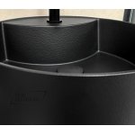 Galatea Design One Umywalka wolnostojąca Ø44xh87 cm z korkiem klik klak carbone GUONE44.KMM.CA GUPIL.CA