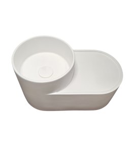   Galatea Design Ovula Umywalka ścienna 50x26,5 white matt/biały mat GDMYN317MW W MAGAZYNIE!!