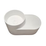   Galatea Design Ovula Umywalka ścienna 50x26,5 white matt/biały mat GDMYN317MW W MAGAZYNIE!!