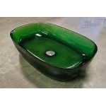    Galatea Design Paddle Umywalka stawiana z korkiem jade green GDFU2093JG W MAGAZYNIE!!
