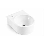   Galatea Design Pass Umywalka ścienna 34x27 z.otw po lewej stronie biała GDYJ860TGW W MAGAZYNIE!!