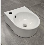   Galatea Design Pass Umywalka ścienna 34x27 z.otw po lewej stronie biała GDYJ860TGW W MAGAZYNIE!!