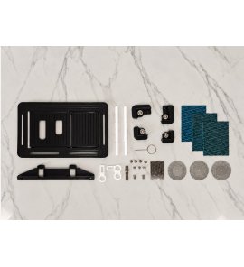   Galatea Design przycisk spłukujący WC do zabudowy płytką, czarny GDBAZACTG W MAGAZYNIE!!