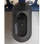           Galatea Design Reflex Wanna wolnostojąca 150x70 light grey z korkiem klik klak gunmetal GDFY8010150LG