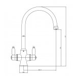 Galatea Design Retro Bateria kuchenna złoty połysk GDCH26GOLD W MAGAZYNIE!!