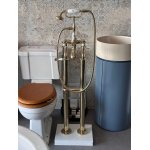          Galatea Design Retro Bateria wannowa wolnostojąca złoty połysk GDT818W7GOLD W MAGAZYNIE!!