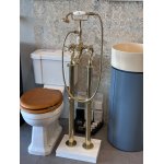          Galatea Design Retro Bateria wannowa wolnostojąca złoty połysk GDT818W7GOLD W MAGAZYNIE!!