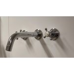 Galatea Design Retro Bateria umywalkowa podtynkowa 3-otworowa Chrom GDCH28CHR W MAGAZYNIE!!