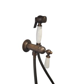   Galatea Design Retro Bidetka z mieszaczem, słuchawką i wężem old brass GDV63BOLB W MAGAZYNIE!!