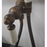   Galatea Design Retro Bidetka z mieszaczem, słuchawką i wężem old brass GDV63BOLB W MAGAZYNIE!!