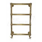      Galatea Design Retro Grzejnik wodny ścienny 74,8x49,8 cm z zaworami gold GDAHC100GOLD+GDAHC75GOLD W MAGAZYNIE!!