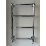      Galatea Design Retro Grzejnik wodny ścienny 74,8x49,8 cm z zaworami chrom GDAHC100CHR+GDAHC75CHR W MAGAZYNIE!!