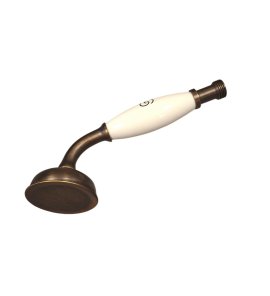   Galatea Design Retro Słuchawka prysznicowa ceramiczna old brass GDV29OLB W MAGAZYNIE!!