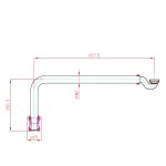   Galatea Design Retro Syfon wannowy old brass GDCW21OLB W MAGAZYNIE!!