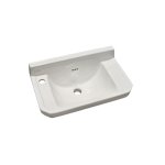   Galatea Design Retro Umywalka ścienna 50x31 biała z otworem po lewej stronie GDB8LGW W MAGAZYNIE!!