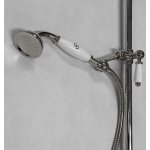 Galatea Design Retro Zestaw prysznicowy ścienny chrom GDAF3SCHR W MAGAZYNIE!!