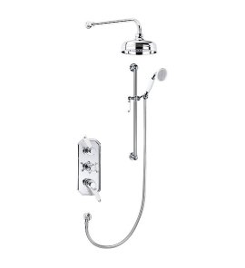   Galatea Design Retro Zestaw prysznicowy termostatyczny podtynkowy chrom GDTF3SCHR W MAGAZYNIE!!