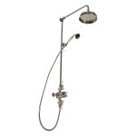    Galatea Design Retro Zestaw prysznicowy termostatyczny ścienny nikiel GDAF3SNKL W MAGAZYNIE!!