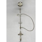    Galatea Design Retro Zestaw prysznicowy ścienny nikiel GDH112NKL W MAGAZYNIE!!