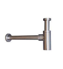   Galatea Design Syfon umywalkowy cylindryczny brushed nickel GDA186BN W MAGAZYNIE!!