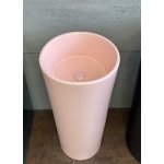  Galatea Design Tuba Umywalka wolnostojąca ∅40 z korkiem klik klak pink matt GDLT032AMP