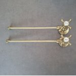   Galatea Design Zawory kątowe do armatury umywalkowej ciepła/zimna brushed gold  GDW28BRG W MAGAZYNIE!!