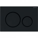 Geberit Sigma20 Przycisk uruchamiający przedni do spłuczek podtynkowych czarny połysk 115.882.DW.1