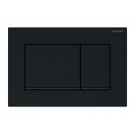 Geberit Sigma30 Przycisk uruchamiający przedni do spłuczek podtynkowych Czarny/czarny mat 115.883.DW.1