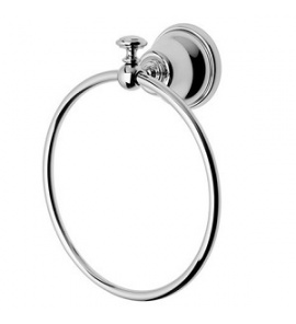 Gedy Allpe Harmony Reling Okrągły 33,5 cm Ścienny chrom HA015