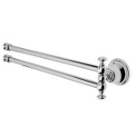 Gedy Allpe Harmony Reling Podwójny 49 cm Ścienny chrom HA013