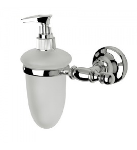 Gedy Allpe Perla Dozownik do Mydła Ścienna biały/chrom PE008