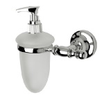 Gedy Allpe Perla Dozownik do Mydła Ścienna biały/chrom PE008