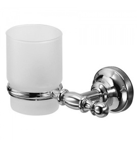 Gedy Allpe Perla Kubek Ścienny biały/chrom PE009