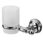 Gedy Allpe Perla Kubek Ścienny biały/chrom PE009